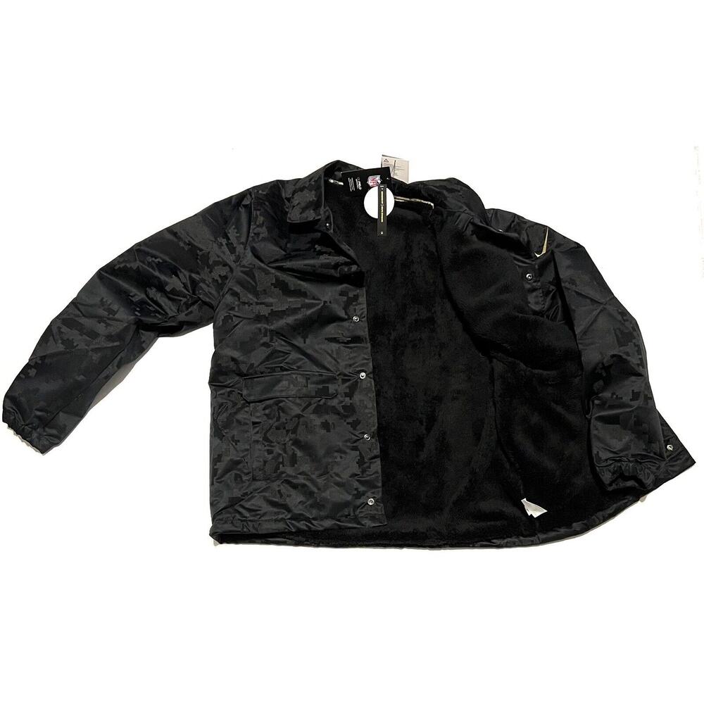 Nike Carolina Panthers XL Salute To Service Jacket NKDR-00A Sherpa-lined - Picture 13 of 16